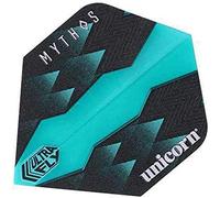 Unicorn UltraFly Dart Flights | Mythos | Hydra Teal Design | Ultra Durable 100 Micron Polyester PET | Big Wing Shape