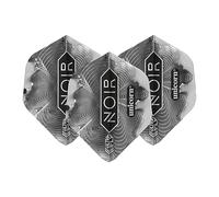 Unicorn UltraFly Dart Flights | Noir Organic Design | AR Type 2 Shape | Ultra Durable 75 Micron Polyester PET