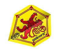 Unicorn UltraFly Dart Flights | Scotland Calendonian Flag Design | Standard Plus Shape| Ultra Durable 100 Micron Polyester PET