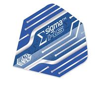 Unicorn UltraFly Dart Flights | Sigma HS Design | Big Wing Shape| Ultra Durable 100 Micron Polyester PET