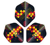 Unicorn UltraFly Dart Flights | Ultra Durable 75 Micron Polyester PET | AR Type 1 Shape | Dimitri van Den Bergh Design