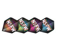 Unicorn UltraFly Slang Darts Flights | NSFW 3D Design | Standard Plus Shape | Ultra Durable 100 Micron Polyester PET