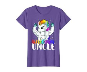 Unicorn Uncle Unclecorn Shirts for Men Manly Unicorn Gift T-Shirt
