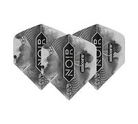 Unicorn Unisex Ultrafly Noir Organic Dart Flight Big Wing, Organic, Big Wing EU