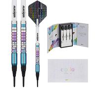 Unicorn Unisex's Dimitri Van den Bergh Code 90% Tungsten Soft Tip Darts, Multi Colour, 22G