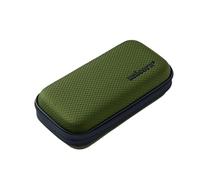 Unicorn Vanguard Small Zipped Darts Case | Sleek Stylish Design Provides Total Protection | Holds 1 Complete Set of Darts Plus Accessories | Khaki with Black Logo