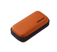 Unicorn Vanguard Small Zipped Darts Case | Sleek Stylish Design Provides Total Protection | Holds 1 Complete Set of Darts Plus Accessories | Orange with Black Logo