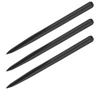 Unicorn Volute Replacement Steel Tip Dart Points | Black Coating | Plain Grip | 36 mm | 3 per Pack
