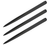 Unicorn Volute Replacement Steel Tip Dart Points | Black Coating | Plain Grip | 42 mm | 3 per Pack