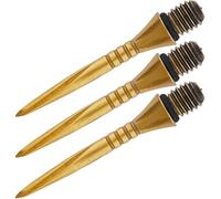 Unicorn Volute Swytch Converta Replacement Steel Tip Dart Points | Golden Titanium Coating | 4 Grooves Grip | 27 mm | 3 per Pack