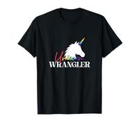 Unicorn Wrangler Unicorn Hunter Polyamory Couple Polyamorist T-Shirt