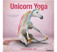 Unicorn Yoga 2026 12" x 12" Wall Calendar