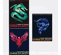 Unicorne Files Series Chris D'Lacey Collection 3 Books Bundles (Dark Inheritance,Alexander's Army,A Crown of Dragons)