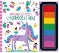 Unicornios y hadas (Pinta con los dedos)