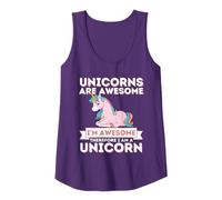 Unicorns Are Awesome I'm A Unicorn - Funny Rainbow Unicorn Tank Top