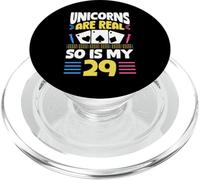 Unicorns Are Real So Is My 29 Cribbage Game Player PopSockets PopGrip for MagSafe