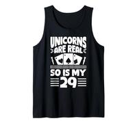 Unicorns are Real So is My 29 Cribbage Game Player Tank Top