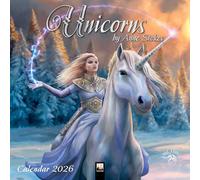 Unicorns by Anne Stokes Wall Calendar 2026 (Art Calendar)