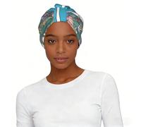 Unicorns by the river Elastic Headscarf Hat Soft Light Comfort Breathable for Women Daily Wear and Sleep Cap