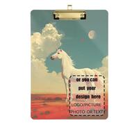 Unicorns Fantasy Style Customize clipboard for Nurses Plastic for Nursing Student Trade Quest Size 9 x 12