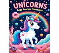 "Unicorns from Another Dimension": A Magical Coloring Book for Kids Ages 4-8 with Cute Unicorns, Whimsical Scenes and Cosmic Adventures