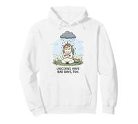 Unicorns Have Bad Days Too Funny Unicorn Lovers Pullover Hoodie