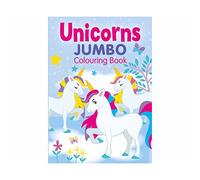Unicorns Jumbo Colouring Book, Gifts for Children, Unicorn Gift, Colouring Books for Kids