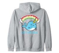 Unicorns Of The Sea Zip Hoodie