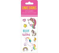 Unicorns Sticker Set (6 Different Sheets of Stickers!), 2 1/2 x 7 1/8