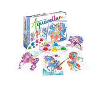 Unicorns watercolor painting Multicoloured one size
