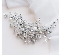 Unicra Bride Wedding Hair Comb Crystal Hair Accessories Rhinestone Bridal Hair Pieces for Women