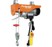 Unicraft Electric Cable Hoist MES250-2 Lifting Capacity 125/250 kg 500W 6198225