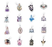 UNICRAFTALE 16Pcs 16 Style Dust Plug Charm Acrylic Dust Plugs Covers Charms Set for Type C for E Reader Dustproof Plug with Animal Pendants Protective USB-C Dusts Plugs Accessories 3x2cm