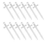 UNICRAFTALE 16Pcs Dagger Charms 304 Stainless Steel Sword Pendants Mini Sword Bookmarkers Punk Earring Charms 45mm Metal Dagger Book Clips Markers for Book Lover DIY Jewelry Making