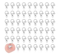 UNICRAFTALE 200pcs 10mm Long Lobster Claw Clasps Stainless Steel Lobster Clasp Small Jewelry Fastener Hook End Claw Clasp Metal Clasps Bracelet Connectors for Necklaces Bracelets Jewelery Making