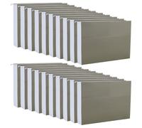 UNICRAFTALE 20Pcs Extra Capacity Hanging File Folders Duty Expansion Letter Size Reinforced Adjustable Tabs for Bulky Files Office Home Organizer in Olive Drab Multiple Use Filing System 29.7x24cm