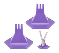 UNICRAFTALE 2Pcs 2 Styles 4 Size #3#5#7#8 Zipper Jig Tool Plastic Button Punch Zipper Jig Helper Metal Zippers Pull Slider Helper Zippers Installing Tool for Pants Dresses Clothes