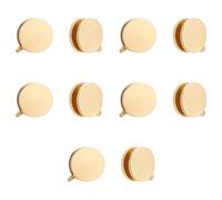 UNICRAFTALE 5 Pairs Golden Pressure Earrings for Keloids Stainless Steel Punk Clip On Earrings Spiral Compression Earring Lightweight No Piercing Earring Birthday Gift for Women