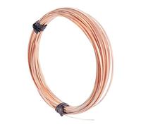 UNICRAFTALE 9.84 Feet 10mm Wide Brass Flat Bezel Wire, Bendable Copper Craft Wire, Jewelry Wire for Gem Wrapping, Bronze