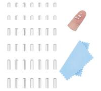 UNICRAFTALE About 45Pcs 925 Sterling Silver Tube Beads 3 Sizes Tube Spacer Beads Tube Crimp Beads Metal Bugle Beads Ring Macrame Beads DIY Necklace Making Beads for Jewelry Making Accessories