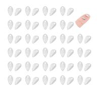 UNICRAFTALE about 500pcs 7mm Leaf Pattern Charms 316 Stainless Steel Pendants Metal Leaf Charms 1mm Small Hole Pendants for DIY Necklaces Jewelry Making Accessory