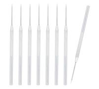 UNICRAFTALE about 8Pcs Polymer Clay Sculpture Tool 15.5cm Sculpture Polymer Clay Needle Stainless Steel Sculpting Tools Metal Clay Detail Sculpture Tools for Sculpture Pottery Tool