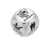 UNICRAFTALE Anniversary Couple Gifts Stainless Steel Activity Decision Dice Date Night Decision Dice Gift 6 Sides Activity Dicision with Gift Box Valentines Wedding Birthday Christmas Day Gifts