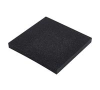 UNICRAFTALE Pottery Foam Table Runner Pottery Foam Pad Black Pottery Foam Mat Square Foam Sheet Pottery Clay Ceramic Sponge Pad for Pottery Clay Cleanup and Shaping Tools 30cm