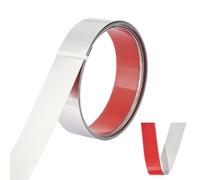 UNICRAFTALE PVC Quadrant Trim 3m Wall Molding Trim Flexible Moulding Wall Corner Trim Self Adhesive Metal Ceiling Molding Trim Peel and Trim Molding for Wall Mirror Furniture Door 40mm Wide