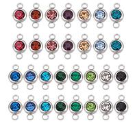 UNICRAFTALE Stainless Steel Zodiac Signs Left Words Constellation Metal Connectors for Jewelry Making