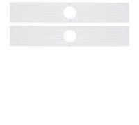 UNICRAFTALE White Sink Fast Drying Diatomite Faucet Mat for Kitchen Sink Splash Guard Instant Dry Water Absorbing Stone Tray Durable Protector for Kitchen Bathroom Counter 300x100x8mm