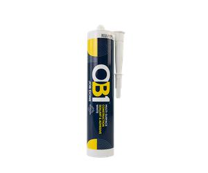 Unicrimp OB1SCS290W OB1 Multi-Surface Construction Sealant & Adhesive White 290ml