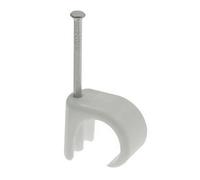 Unicrimp Q-Crimp Round Clips White 7mm X 10mm Qrc10