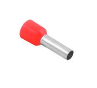 Unicrimp QBFR1 Bootlace Ferrule 1.0mmý Red French (100 Pack)